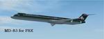 FSX
                  MD-83 Made Flyable.